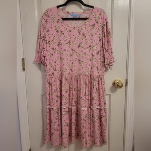Draper James LeeAnn dress in Pink Magnolia